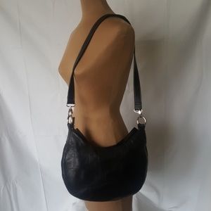 Falor genuine leather black purse